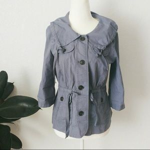 LOFT Button Down Utility Jacket